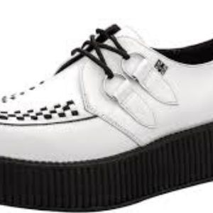 Bundle T.U.K. Creepers black and white size 7